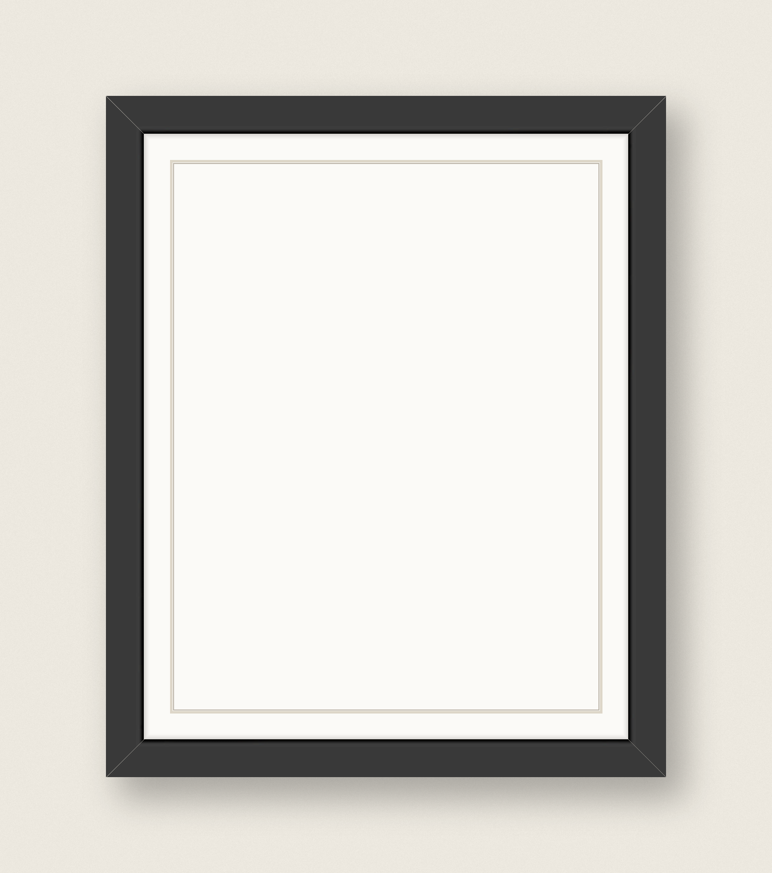 Black frame frame