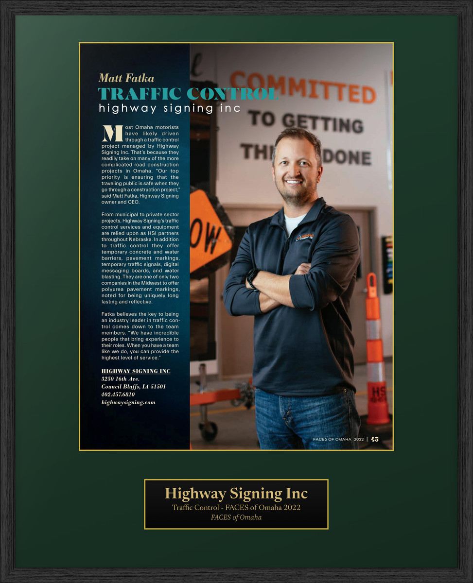 Classic Frame – magazine feature on forest green in a black oak frame